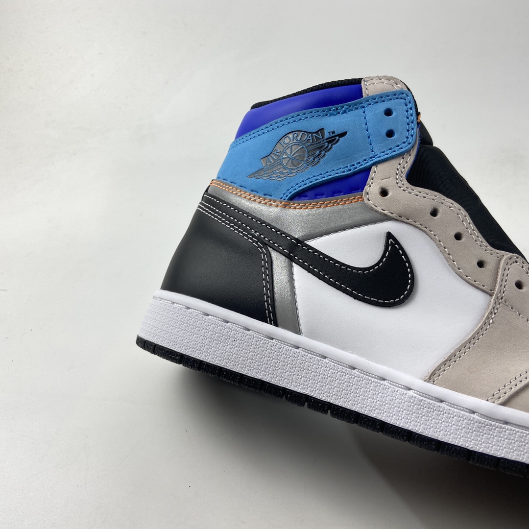 P420  Air Jordan 1 High OG Pro“ Total Orange”AJ1 乔1 3M蓝白拼接 高帮篮球鞋 DC6515-100