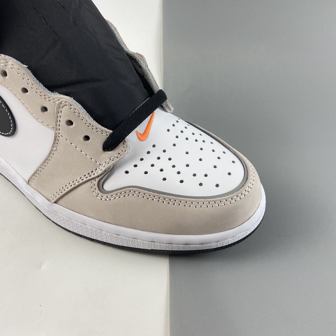 P420  Air Jordan 1 High OG Pro“ Total Orange”AJ1 乔1 3M蓝白拼接 高帮篮球鞋 DC6515-100