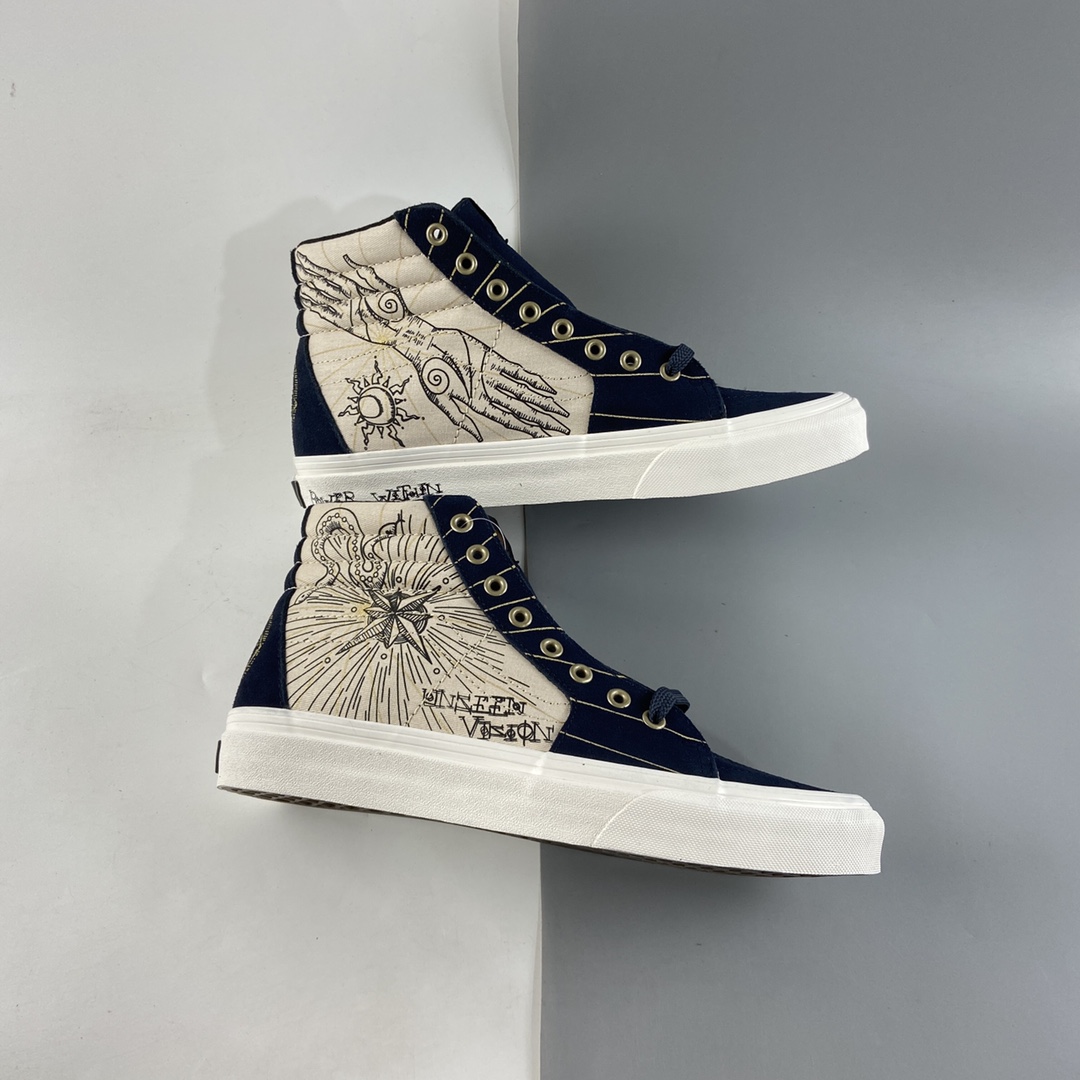 P170  VANS SK8-Hi 范斯复古男女款太阳蛇图案休闲鞋板鞋 VN0A32QG4UA