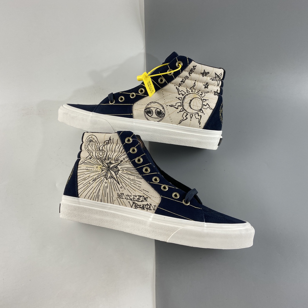 P170  VANS SK8-Hi 范斯复古男女款太阳蛇图案休闲鞋板鞋 VN0A32QG4UA