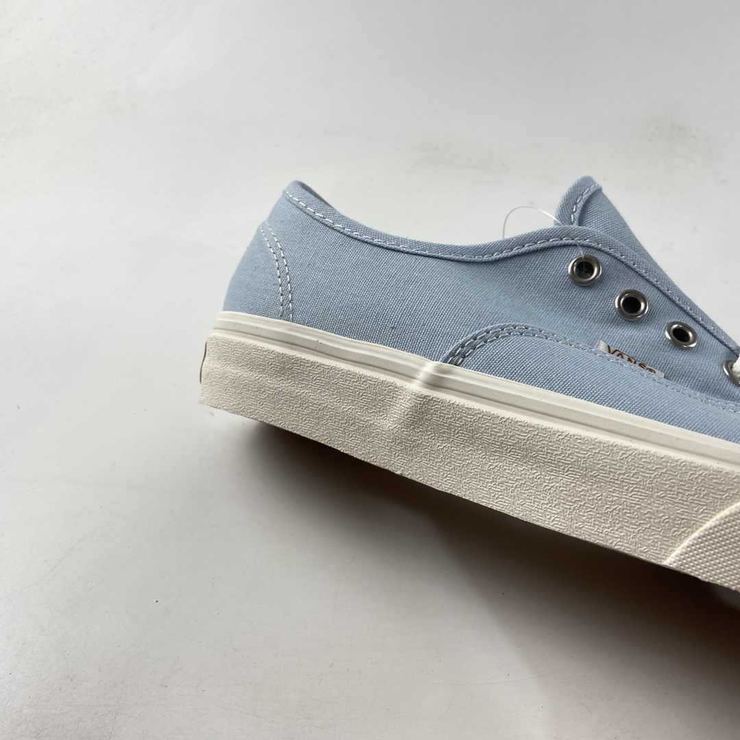 P140  Vans Eco Theory环保再生粉蓝米白麻绳男女生帆布鞋板鞋 VN0A5HZS9FR