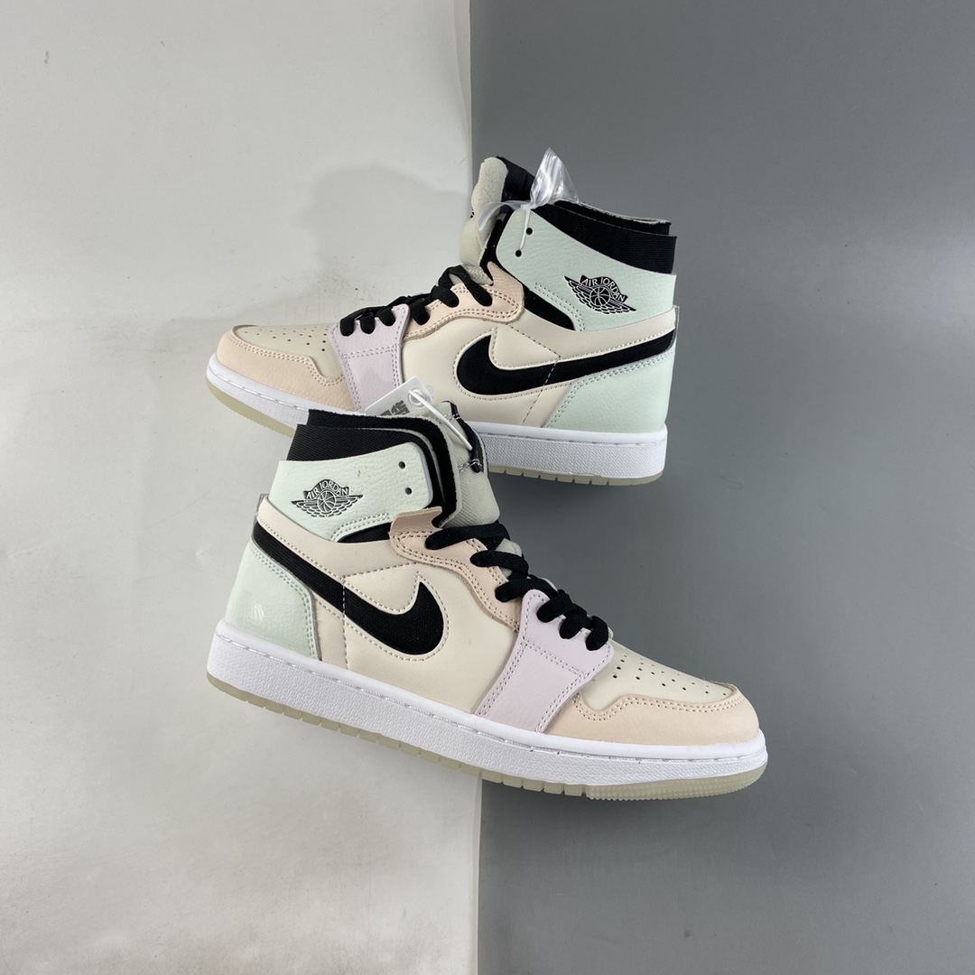 P280  Air Jordan 1 Zoom CMFT”Easter”篮球鞋“复活节粉绿紫糖果”CT0979-101