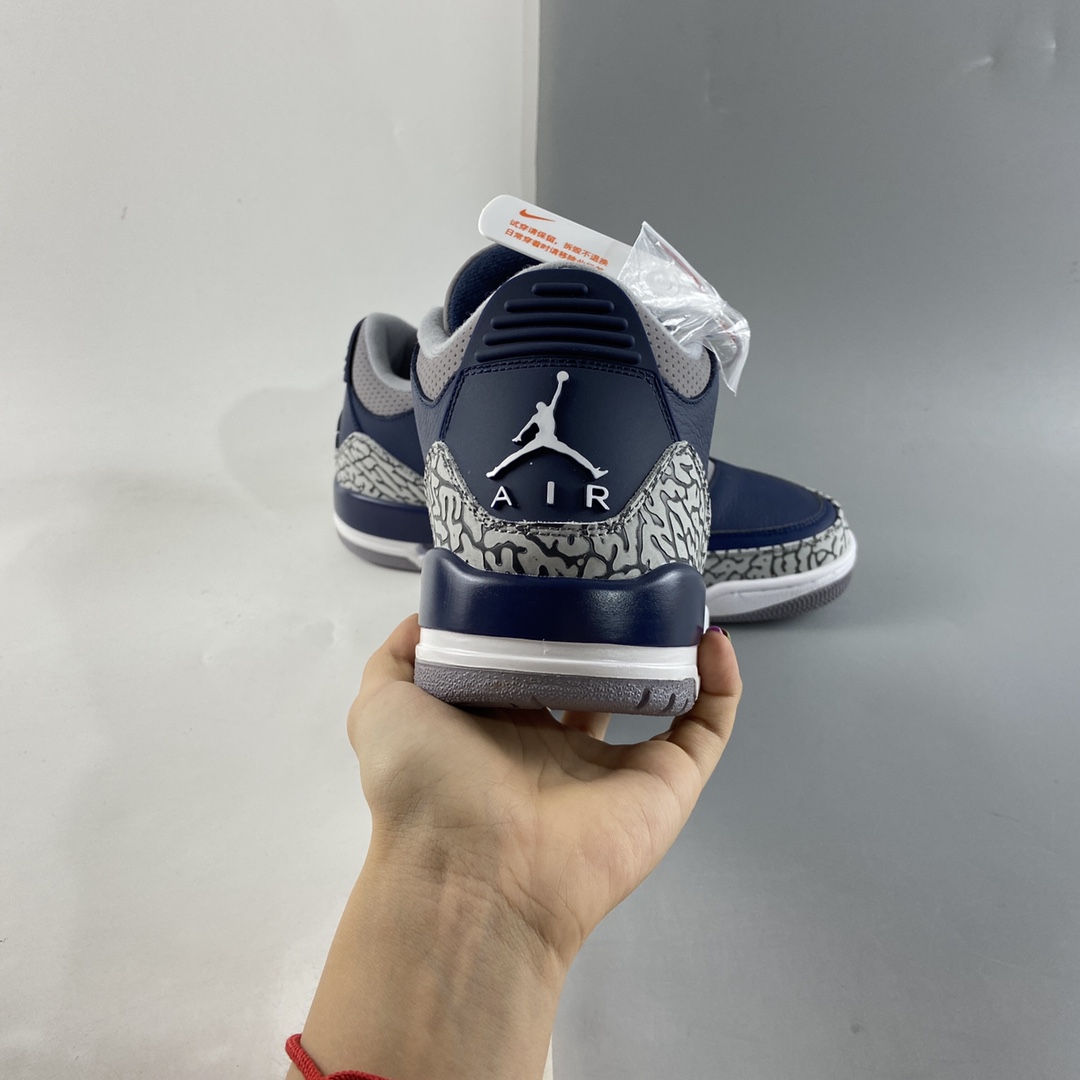 P360  Air Jordan 3“Midnight Navy”AJ3 乔3午夜蓝 CT8532-401