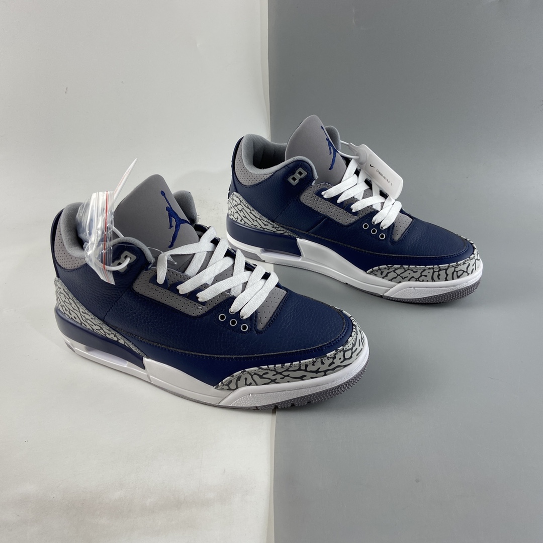 P360  Air Jordan 3“Midnight Navy”AJ3 乔3午夜蓝 CT8532-401