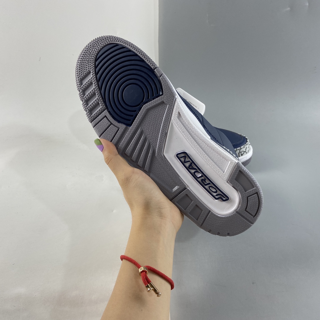 P360  Air Jordan 3“Midnight Navy”AJ3 乔3午夜蓝 CT8532-401