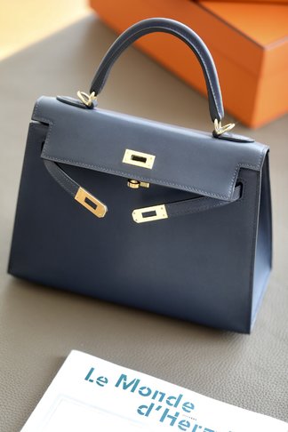 Hermes Kelly Handbags Crossbody & Shoulder Bags Blue KL250450