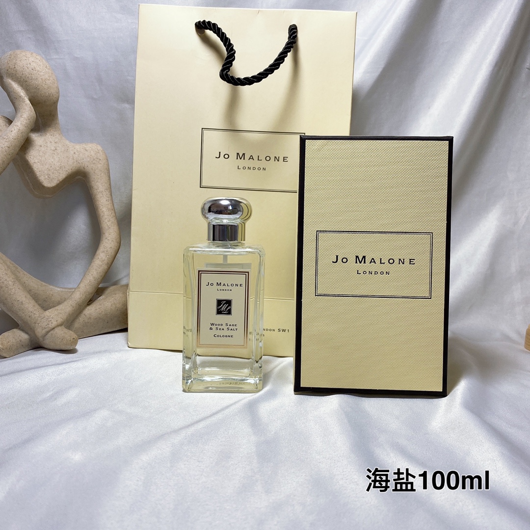 45. Perfume de sal marina de Jo Malone frasco blanco 100ml 🔜 Calidad 1:1❗️Sal marina de Jo Malone frasco blanco 100ml