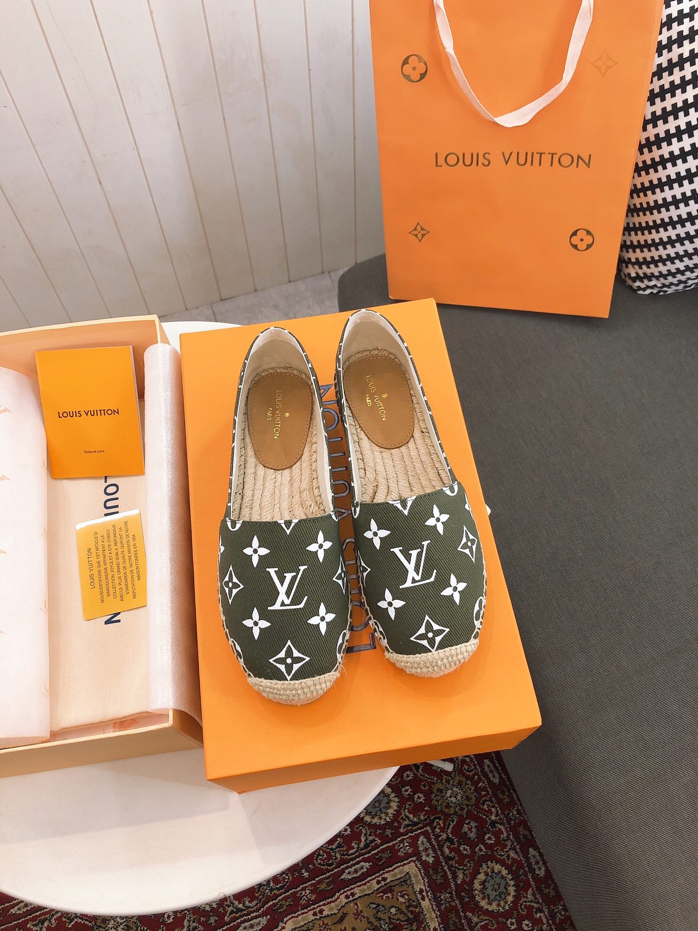 Louis Vuitton Shoes Espadrilles Canvas