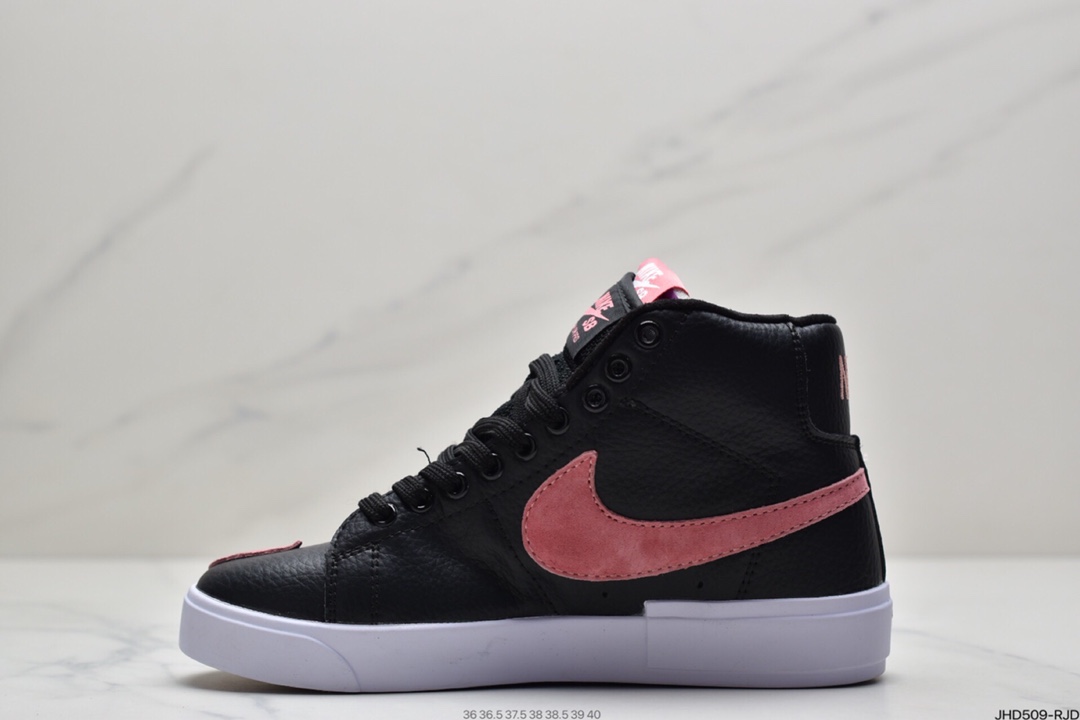 190 耐克Nike SB Blazer Mid Edge “Team Red”解构拆钩补丁风开拓者高帮 DA2189-002
