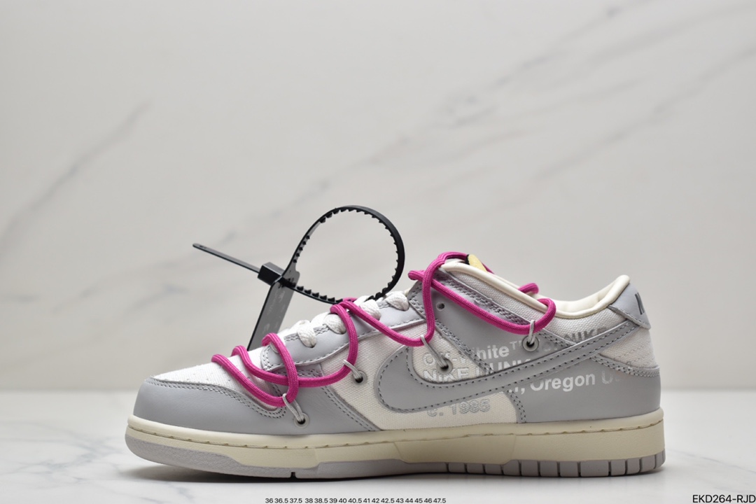 380 Off-White x NIKE SB Dunk Low”The 50”OW联名50色37 DM1602-121