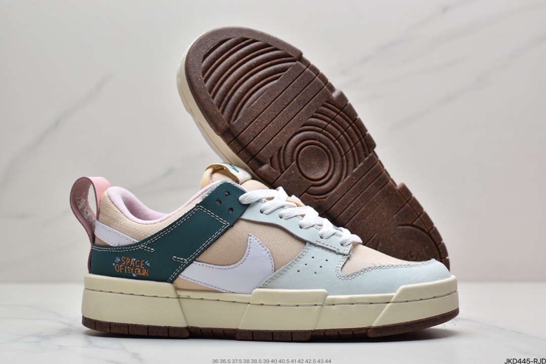 160 耐克Nike Dunk Low Disrupt 解构板鞋 DM6866-210
