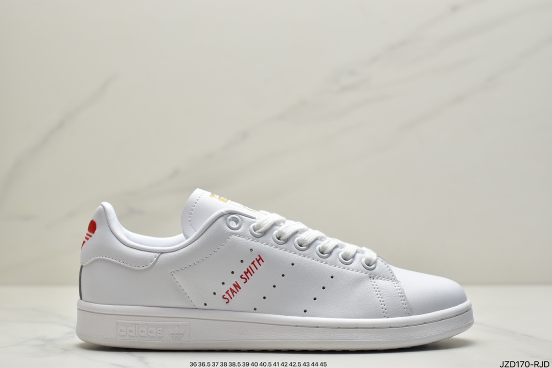 140 Adidas/三叶草 Stan Smith 19新款情侣黑白经典史密斯板鞋 BD7451 BD7452