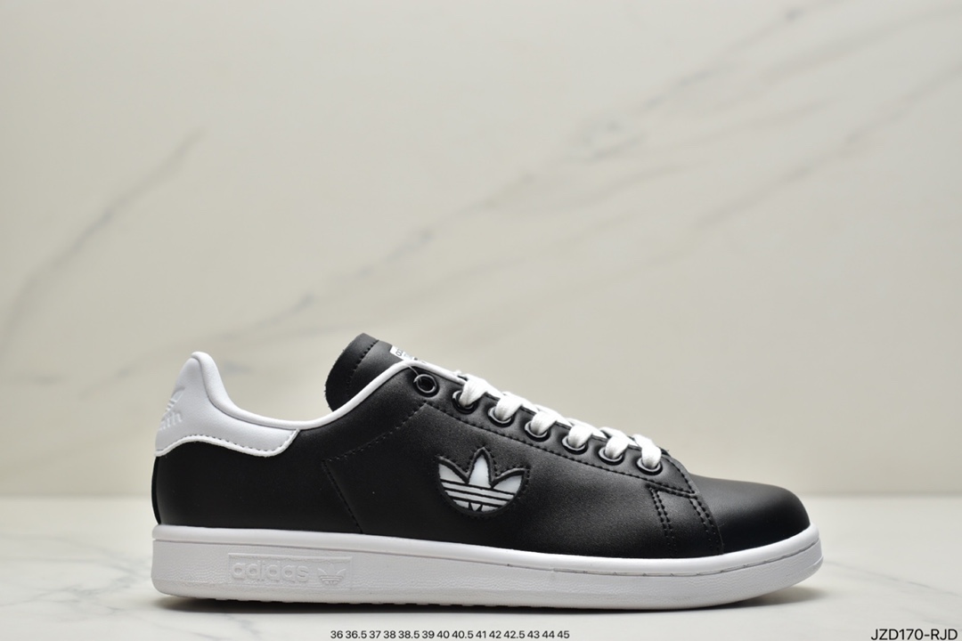 140 Adidas/三叶草 Stan Smith 19新款情侣黑白经典史密斯板鞋 BD7451 BD7452