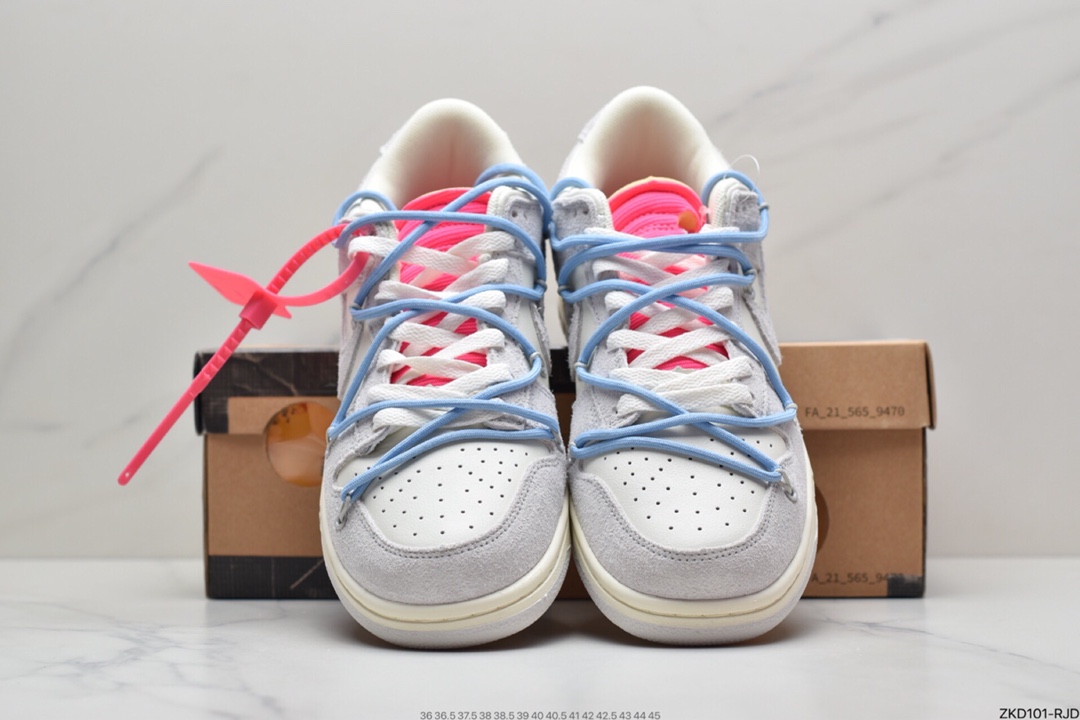 270 Off-White x Nike SB Dunk Low”The 10/50” OW灰白运动板鞋 DJ0950-109