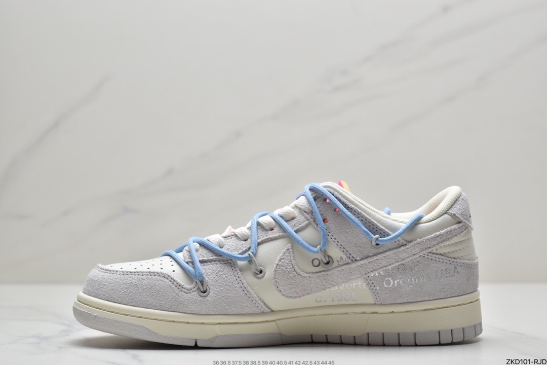 270 Off-White x Nike SB Dunk Low”The 10/50” OW灰白运动板鞋 DJ0950-109