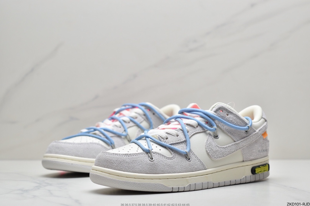 270 Off-White x Nike SB Dunk Low”The 10/50” OW灰白运动板鞋 DJ0950-109
