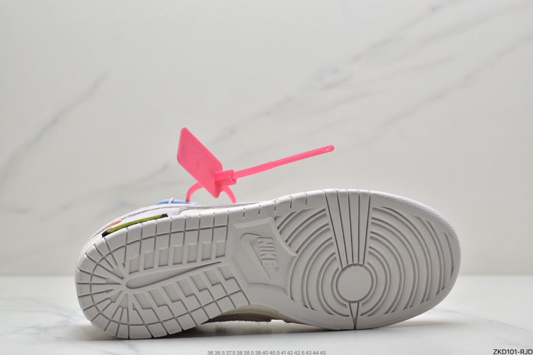 270 Off-White x Nike SB Dunk Low”The 10/50” OW灰白运动板鞋 DJ0950-109