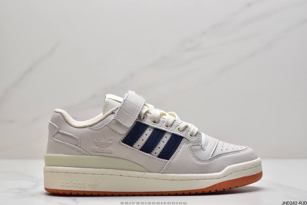 190  Adidas Forum 84 Low OG “Bright Blue” 白蓝低帮百搭潮流休闲运动板鞋S23764