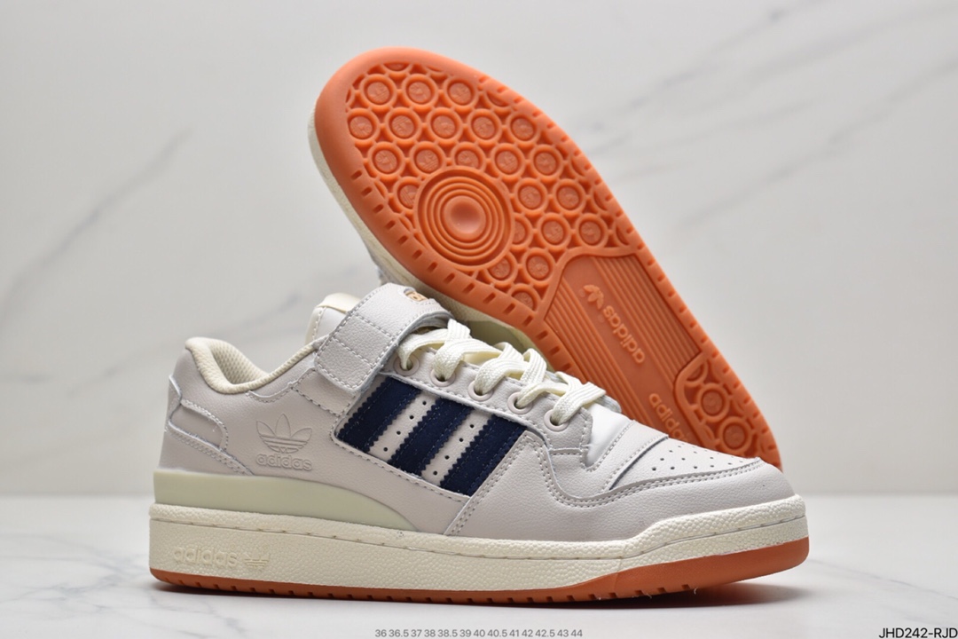 190  Adidas Forum 84 Low OG “Bright Blue” 白蓝低帮百搭潮流休闲运动板鞋S23764