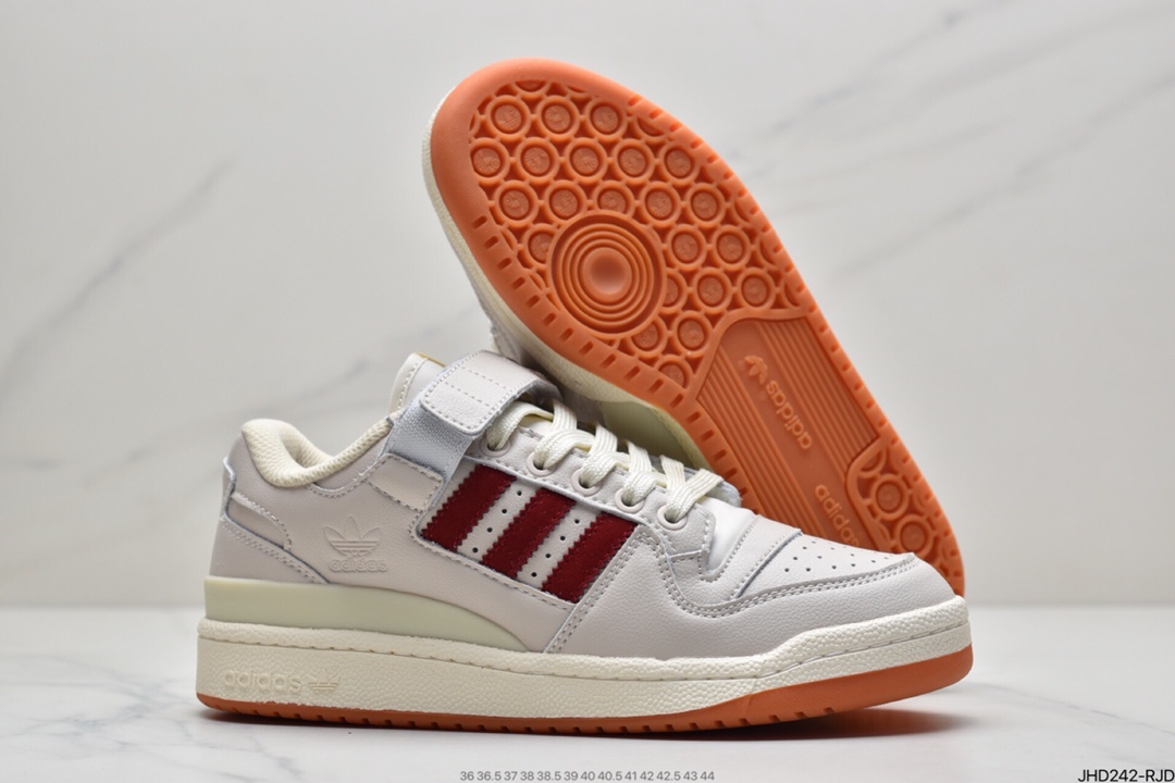 190  Adidas Forum 84 Low OG “Bright Blue” 白蓝低帮百搭潮流休闲运动板鞋S23764
