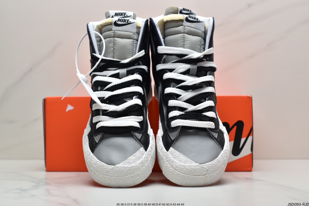 200  SACAI联名 x Nike Blazer重叠 设计前卫开拓者低帮板鞋 BV0072