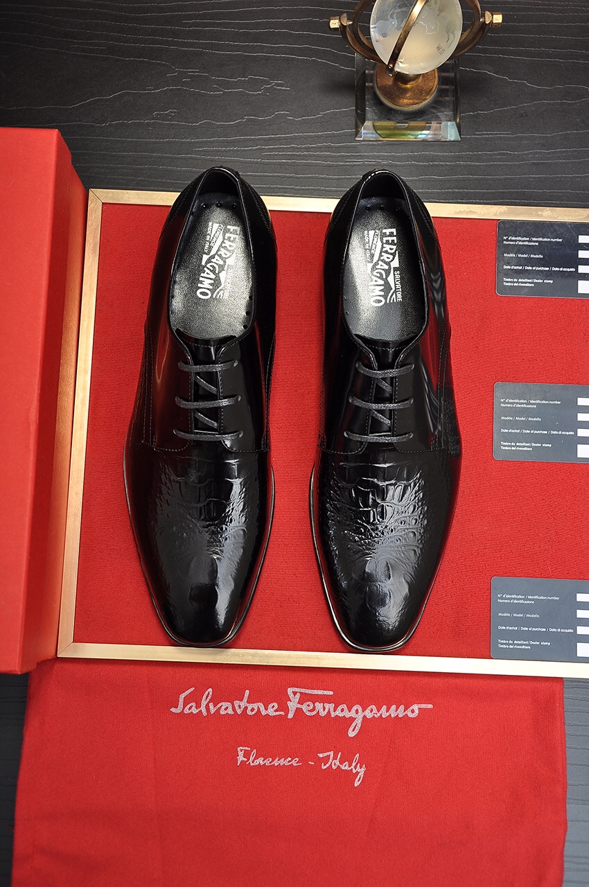 fábrica [Ferragamo / Ferragamo] contador últimos modelos Original importado borde abierto superior d