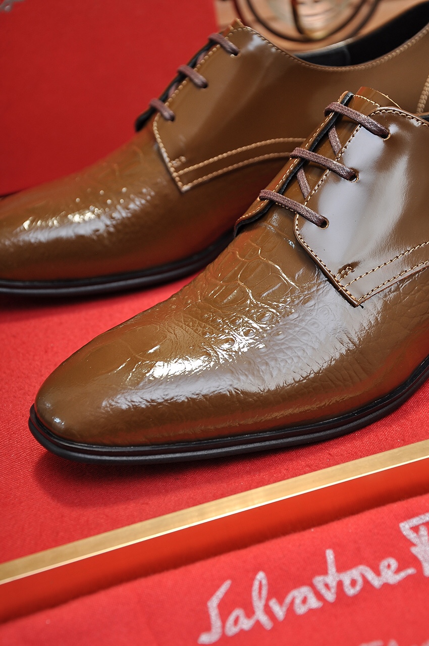 fábrica [Ferragamo / Ferragamo] contador últimos modelos Original importado borde abierto superior d