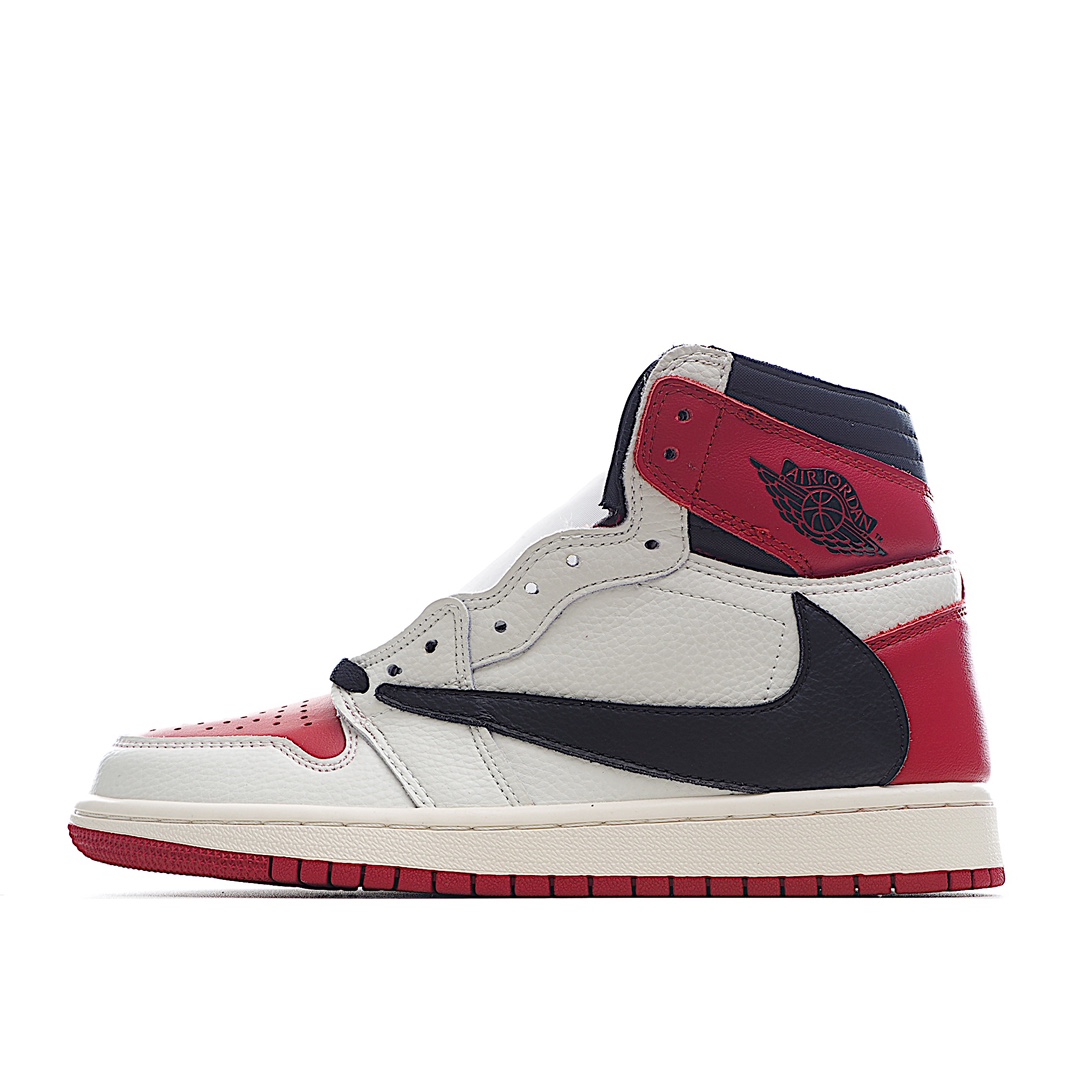 I5 Air Jordan 1 High OG AJ1联名TS倒钩鬼脸