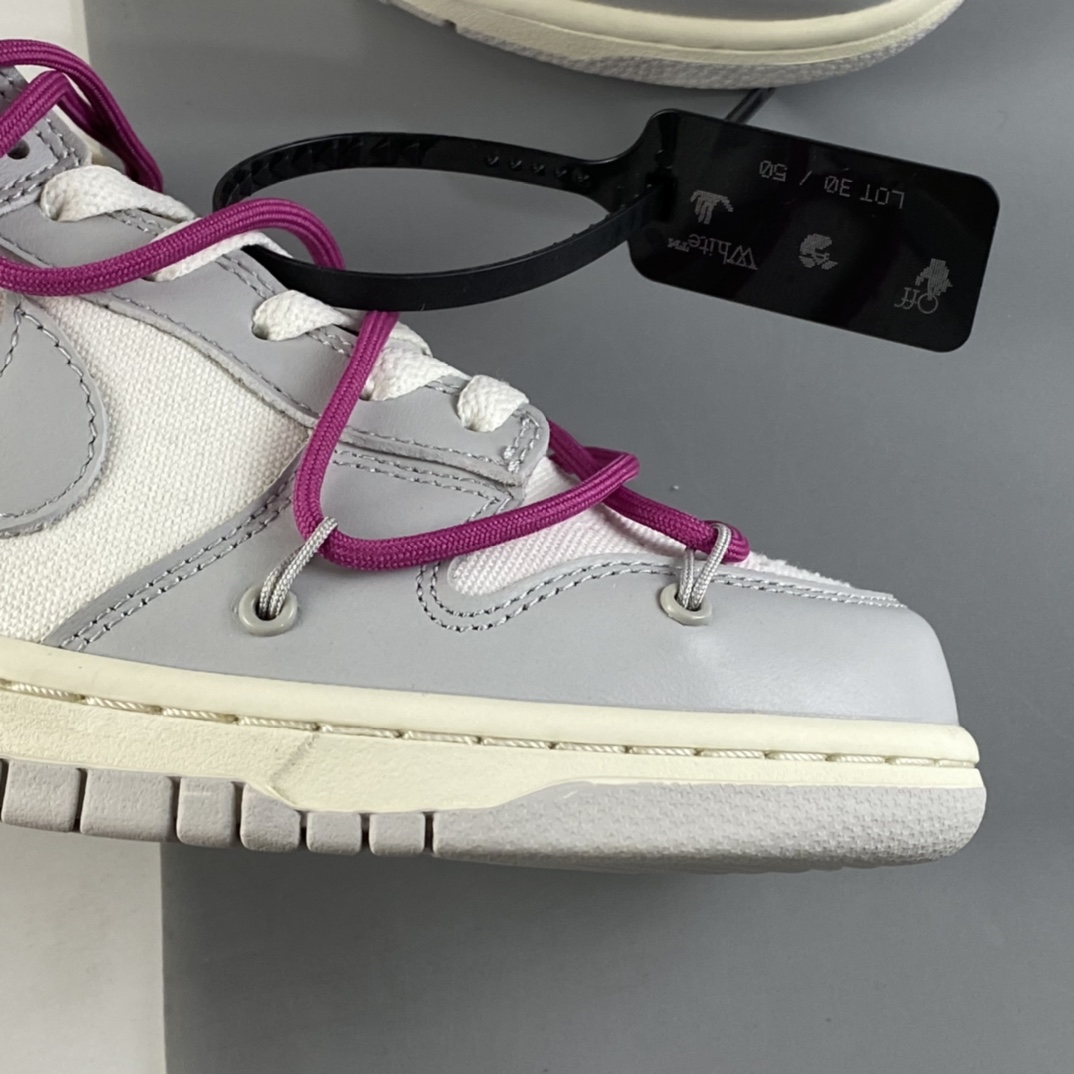 P380  Off-White x Nike SB Dunk Low”The 50”扣篮系列低帮经典百搭休闲运动板鞋 DM1602-114