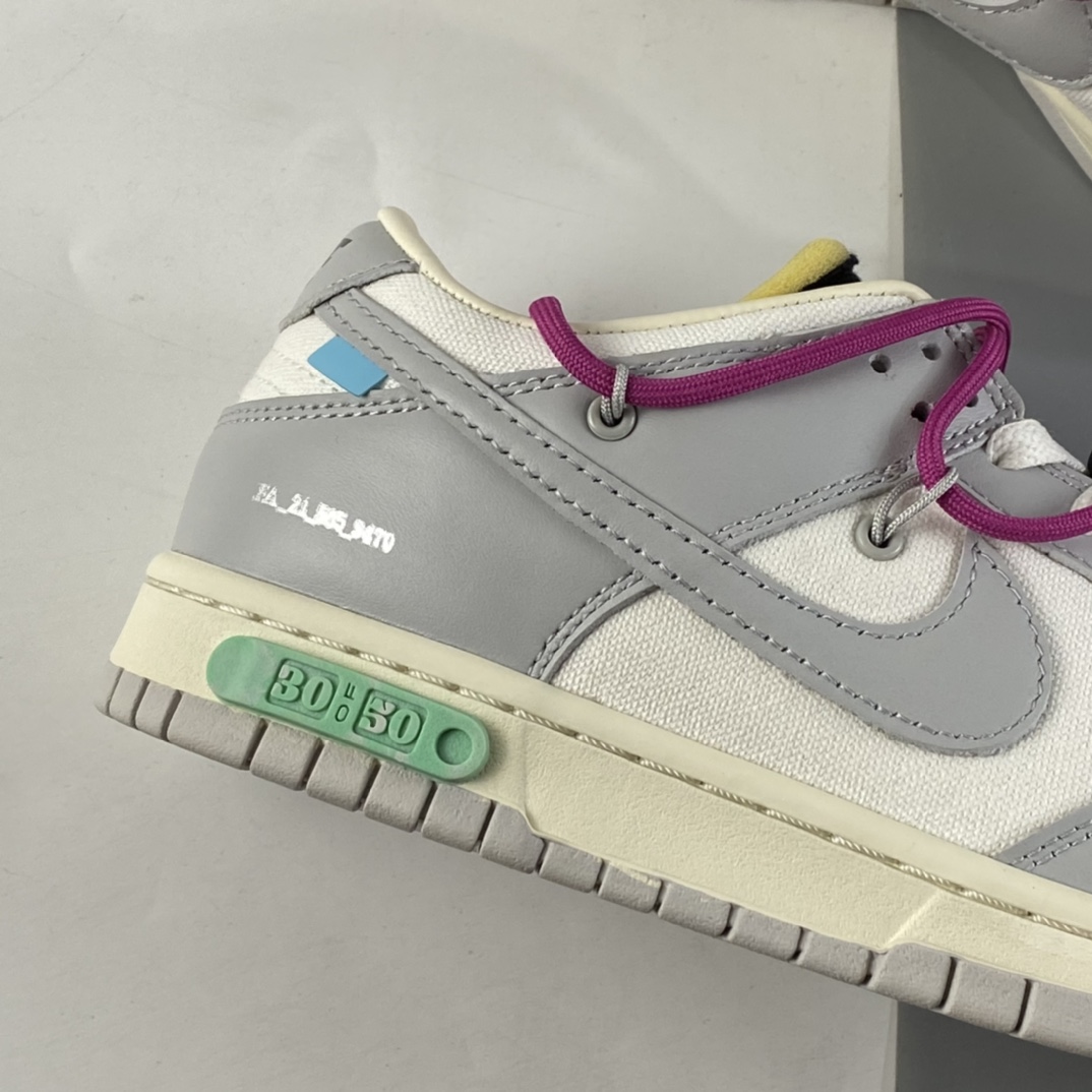 P380  Off-White x Nike SB Dunk Low”The 50”扣篮系列低帮经典百搭休闲运动板鞋 DM1602-114