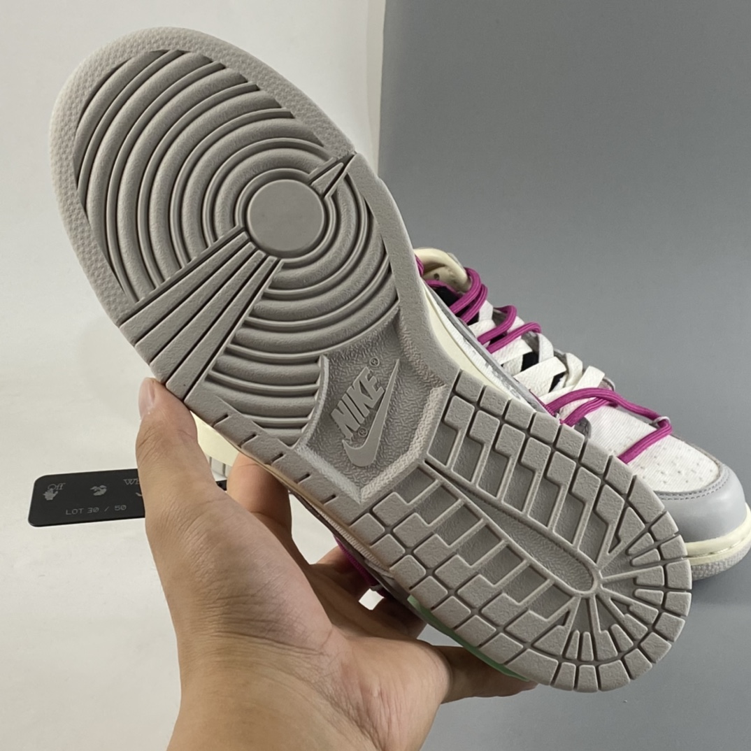 P380  Off-White x Nike SB Dunk Low”The 50”扣篮系列低帮经典百搭休闲运动板鞋 DM1602-114