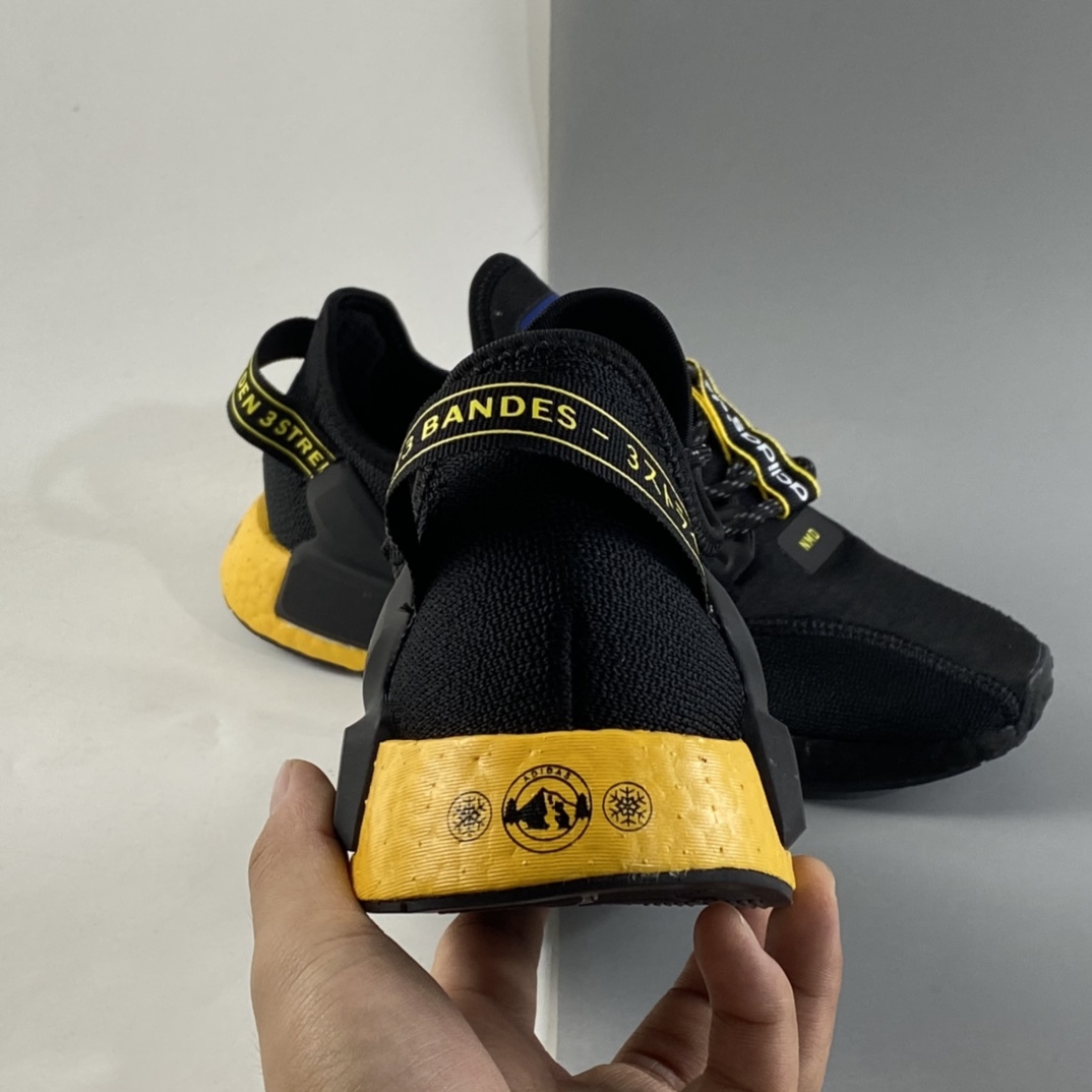 P200  Ad NMD Boost RI.V2 阿迪达斯爆米花超弹中底 针织网面休闲跑鞋 GY5354