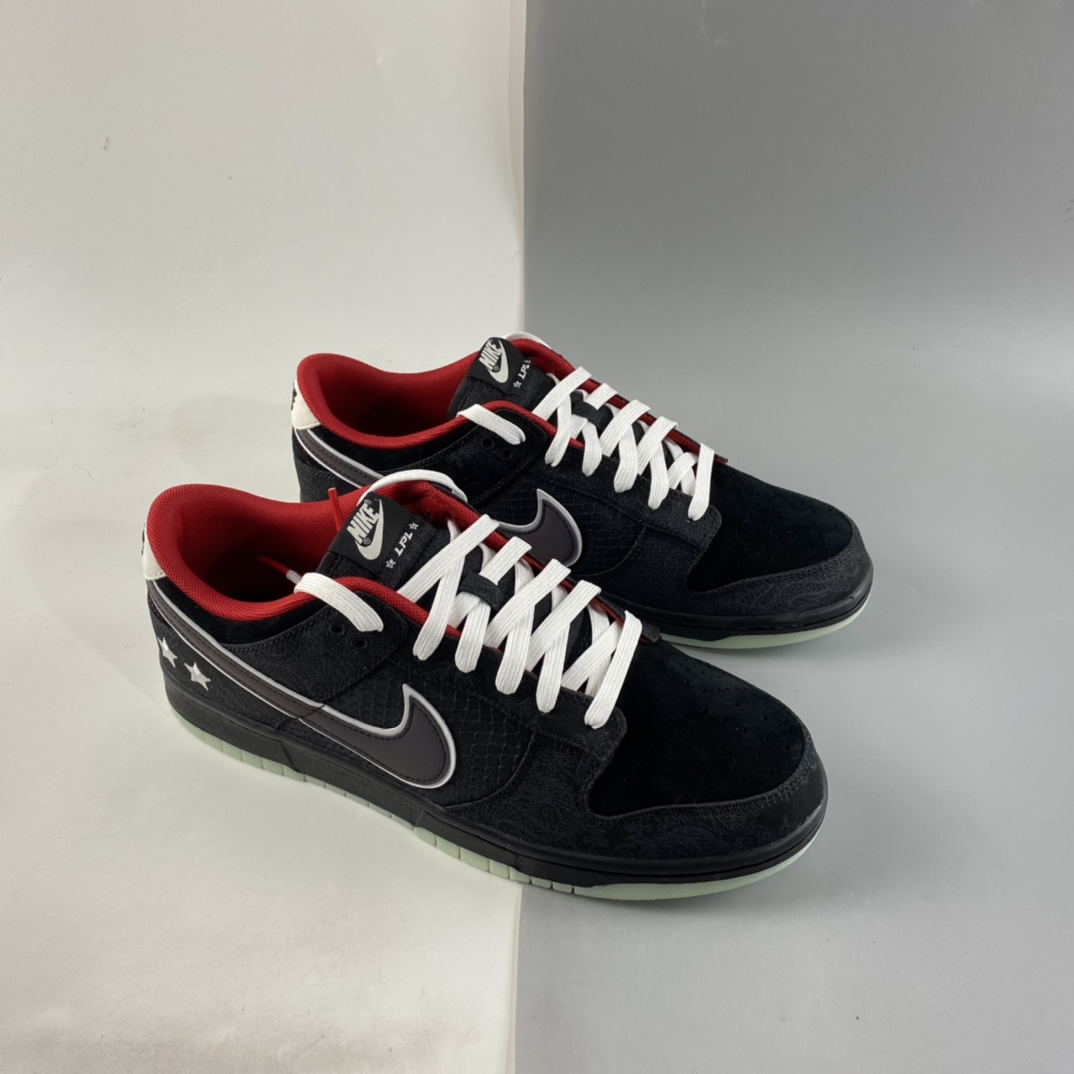 P400  LPL x NIKE SB Dunk Low ”League Of Legends Pro League” 扣篮系列低帮休闲运动滑板鞋 DO2327-011