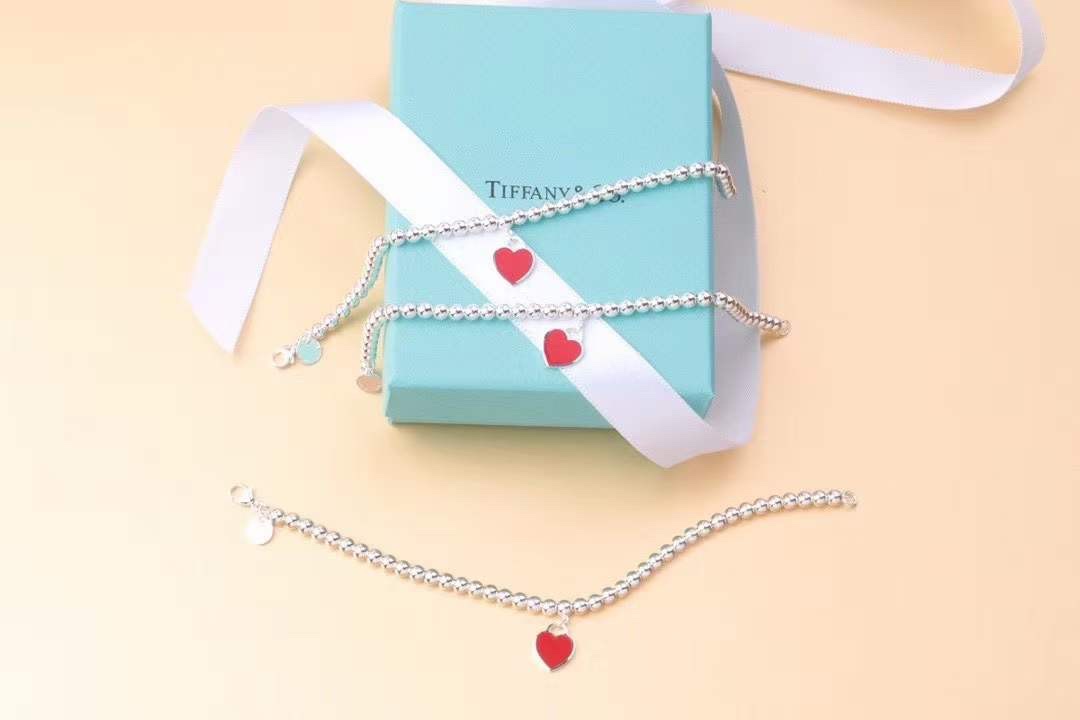 Tiffany & Co. Tiffany&Co.红心珠珠手链
