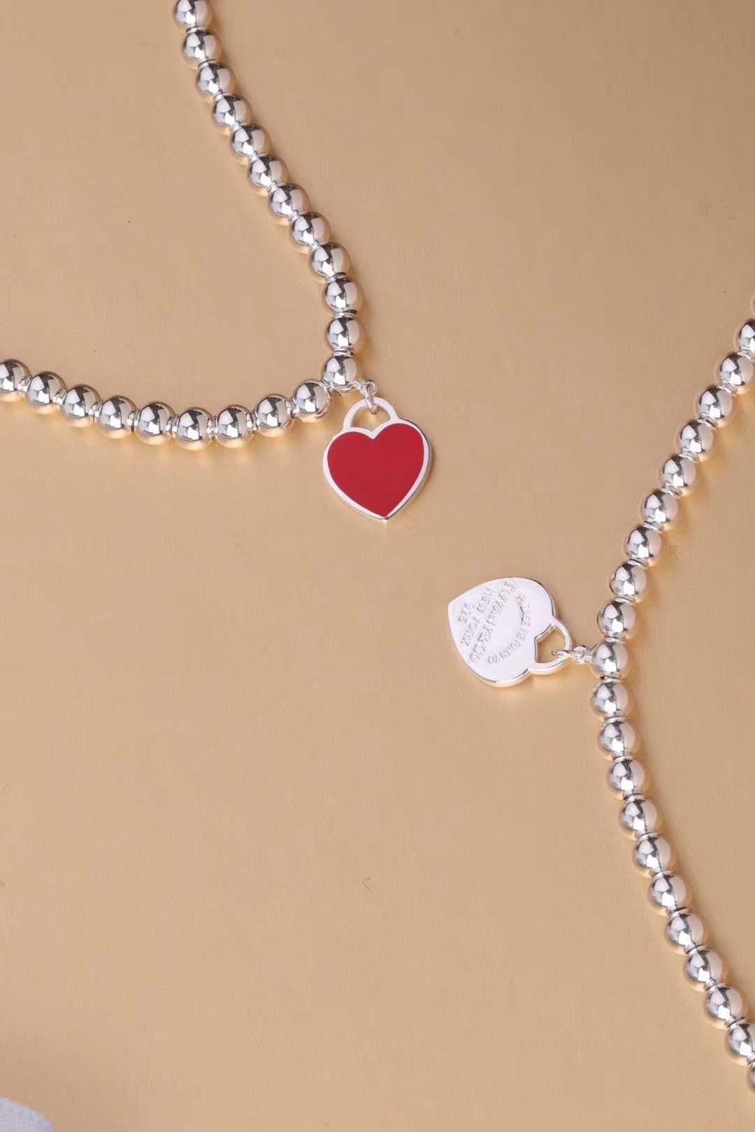 Tiffany & Co. Tiffany&Co.红心珠珠手链