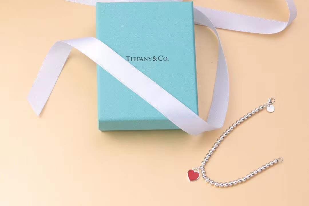 Tiffany & Co. Tiffany&Co.红心珠珠手链