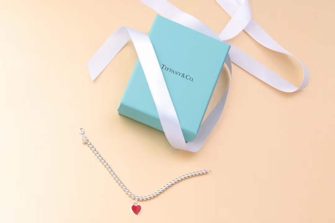 Tiffany & Co. Tiffany&Co.红心珠珠手链