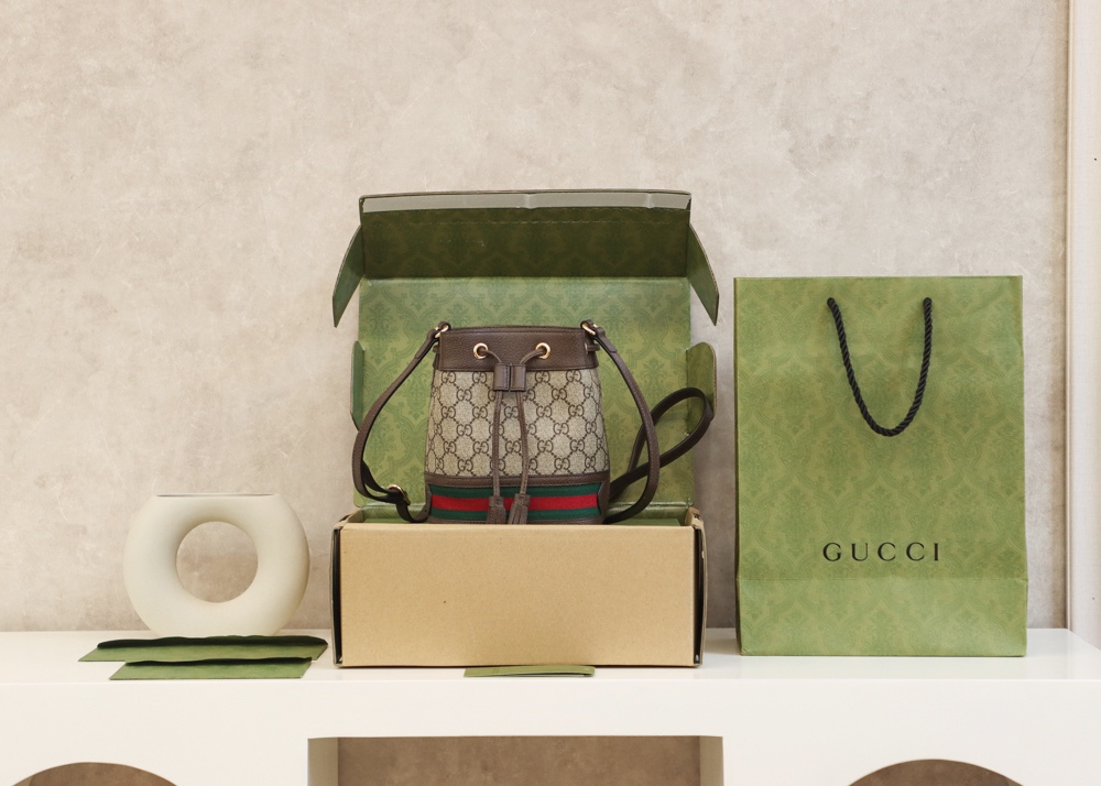 Gucci Ophidia mini GG bucket bag 550620 96I3B 8745