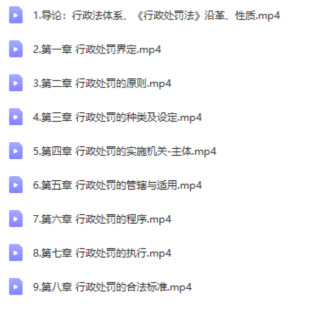 【法律专区】【上新】【讲座】《新行政处罚的理论与实践》 【法律专区】【上新】【讲座】《新行政处罚的理论与实践》