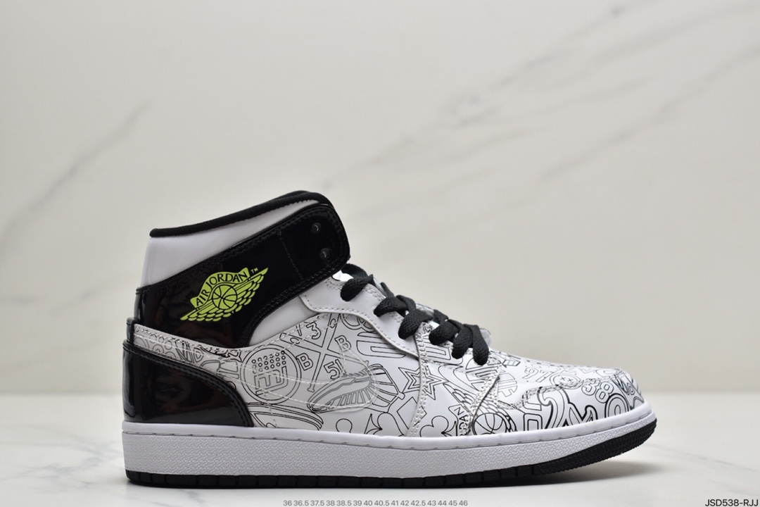 200 乔丹Air JordanAJ1 aj1 乔丹1代 乔1 乔丹1代中帮系列BQ6472