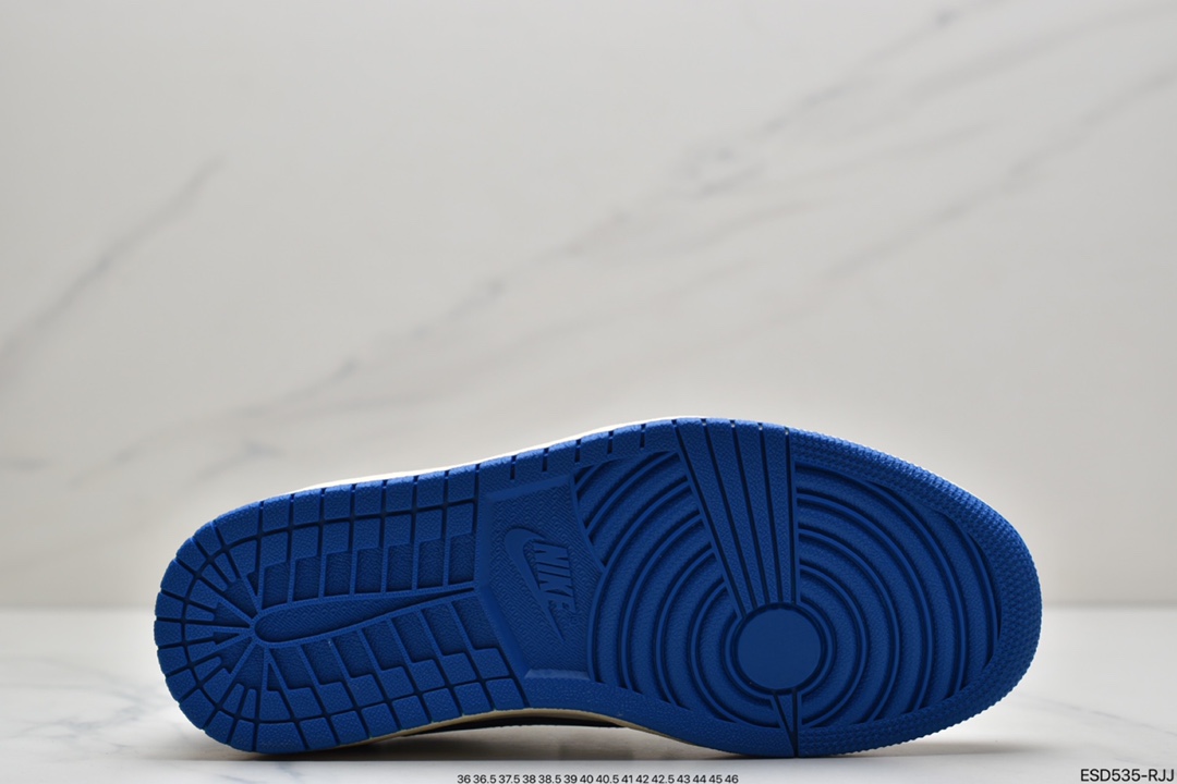 420 Travis Scott x Fragment x Air Jordan 1 Low“Military Blue” 低帮 DM7866-140