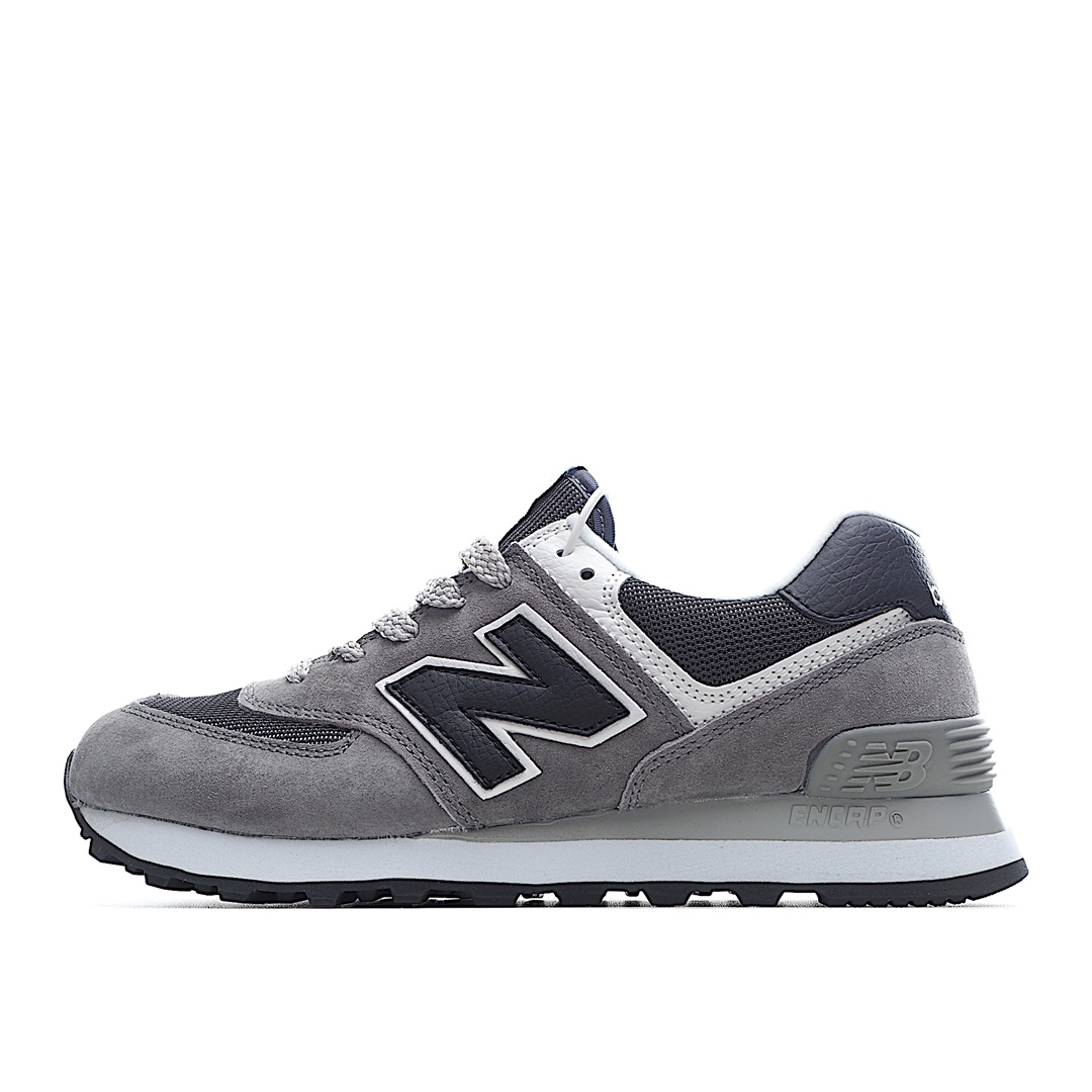 G5 原厂渠道 New Balance 574 新百伦 复古慢跑鞋 ENCAP缓震中底 原盒原标   前后掌分段组合大底 内置科技软底 缓震效果极佳