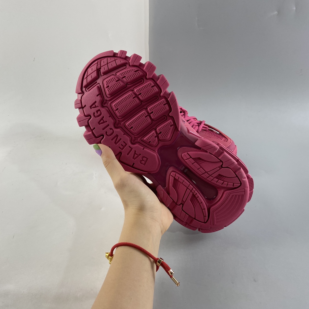 P400  Balenciaga Sneaker Tess s.Gomma MAILLE WHITE/ORANGE 2021ss 巴黎世家3.0 W3CP35600