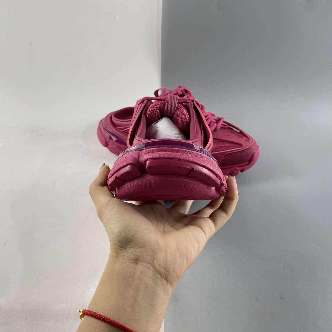 P400  Balenciaga Sneaker Tess s.Gomma MAILLE WHITE/ORANGE 2021ss 巴黎世家3.0 W3CP35600