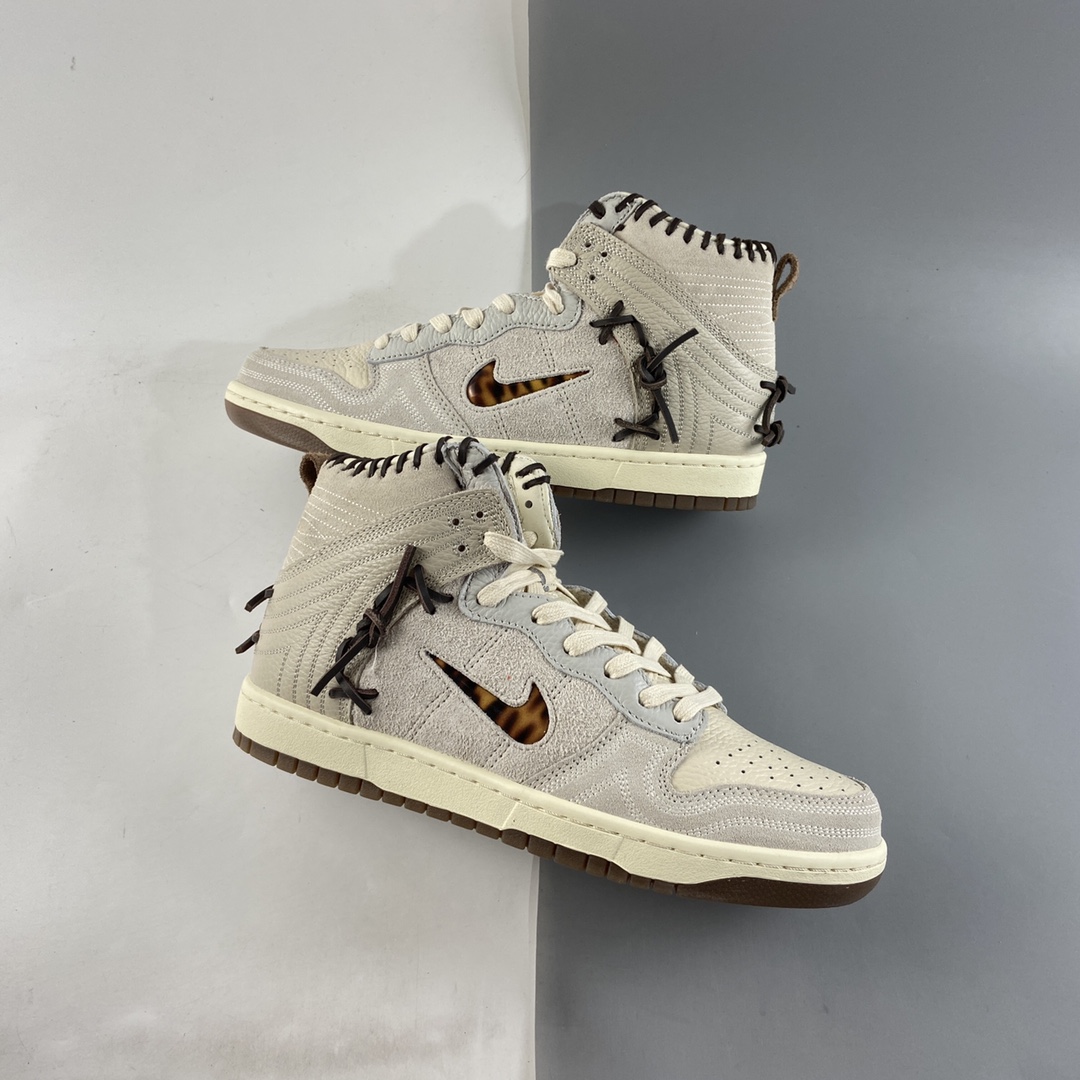 P450  Bodegar X NIKE SB Dunk High”Sail/Friends and Family”扣篮系列高帮休闲运动滑板板鞋 CZ8125-100