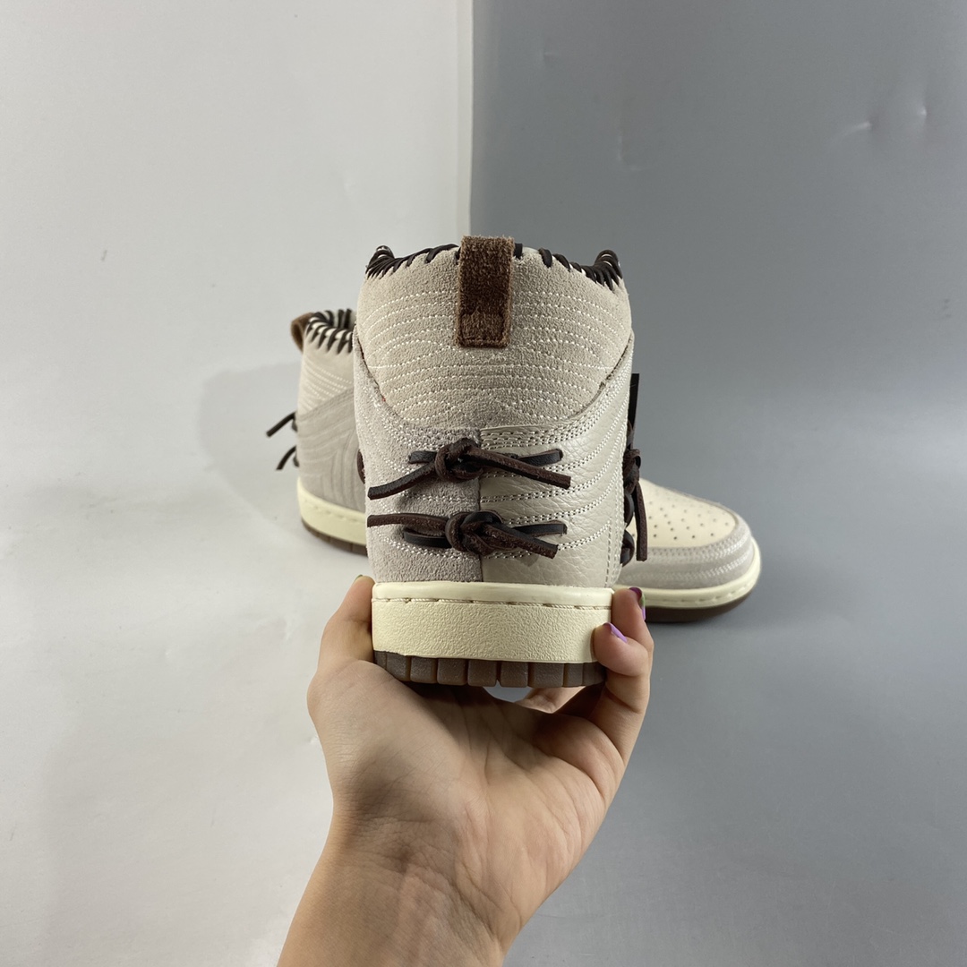 P450  Bodegar X NIKE SB Dunk High”Sail/Friends and Family”扣篮系列高帮休闲运动滑板板鞋 CZ8125-100