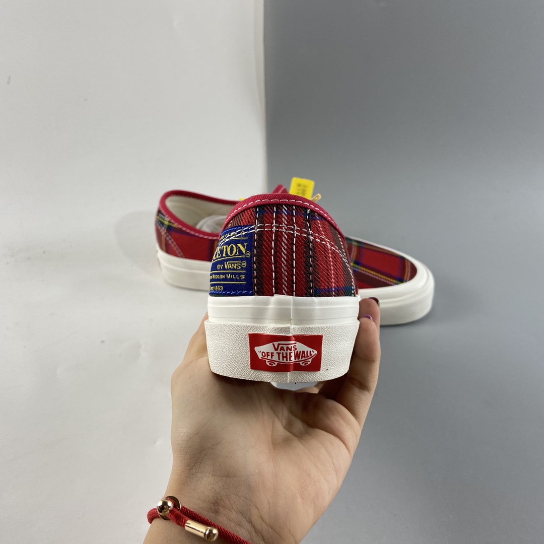 P130  Vans Authentic X Pendleton 范斯安纳海姆系列联名格纹 VN0A54F29GT