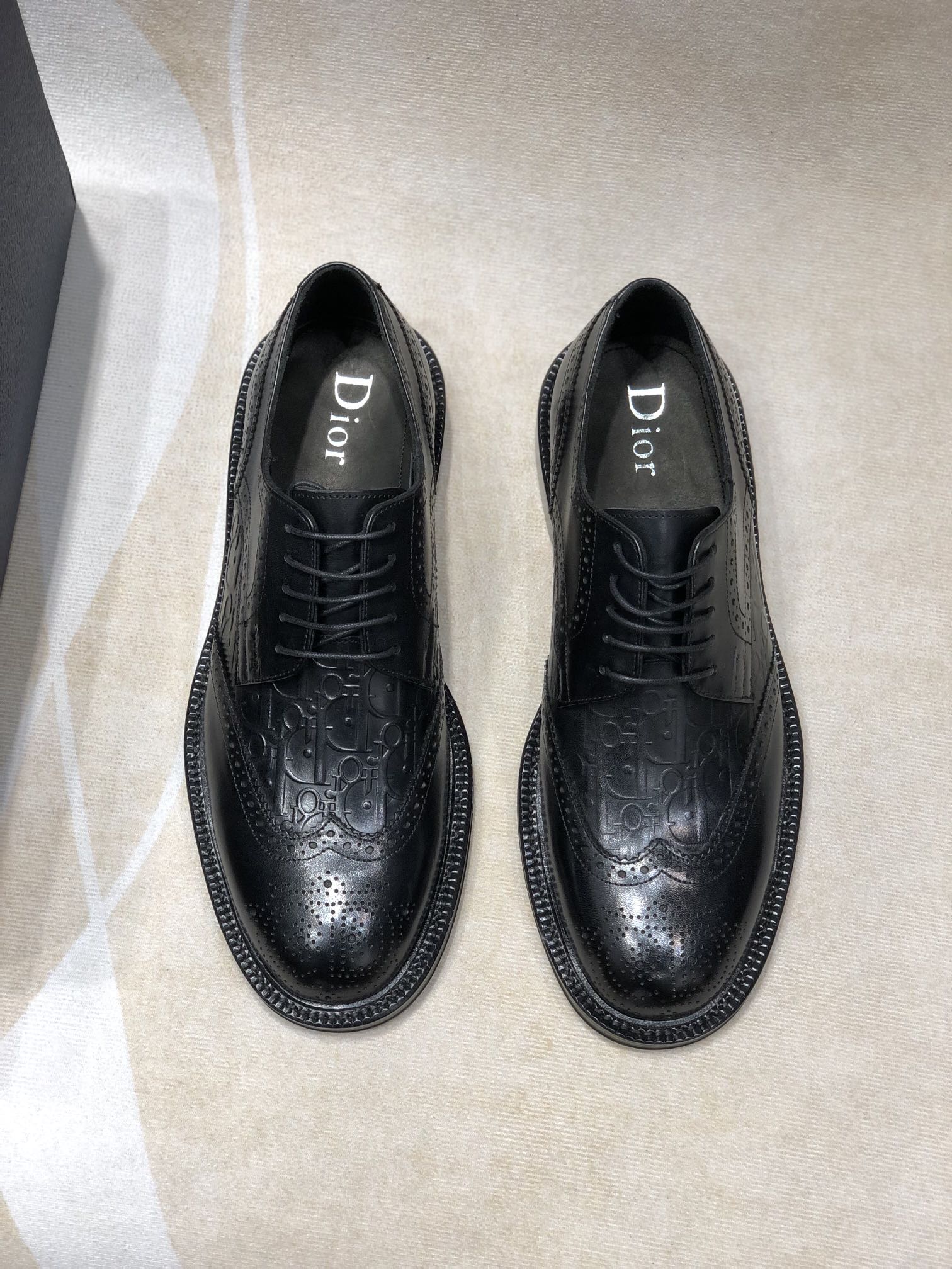 Dior Shoes Plain Toe Cowhide Genuine Leather