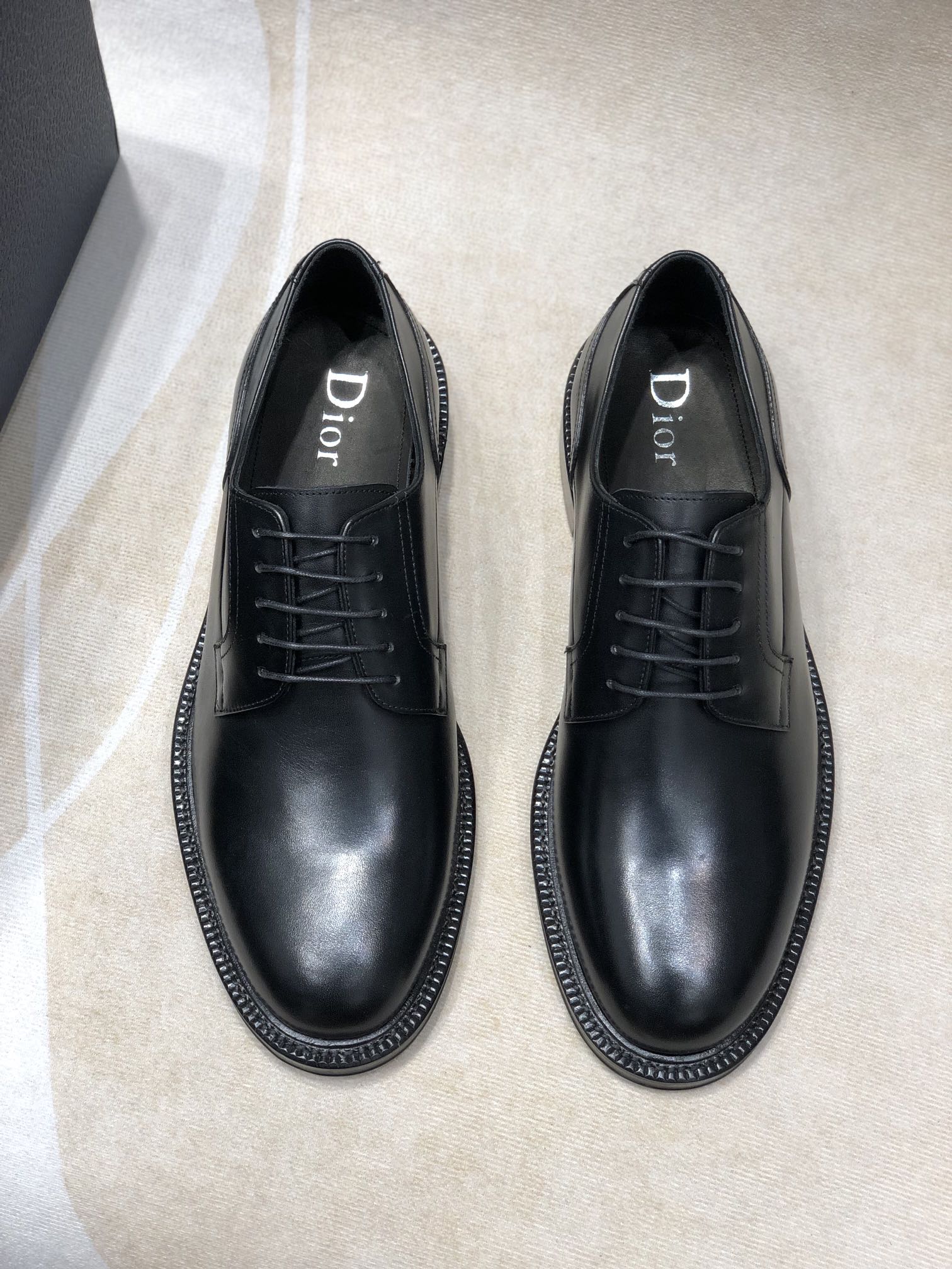 Dior Shoes Plain Toe Cowhide Genuine Leather