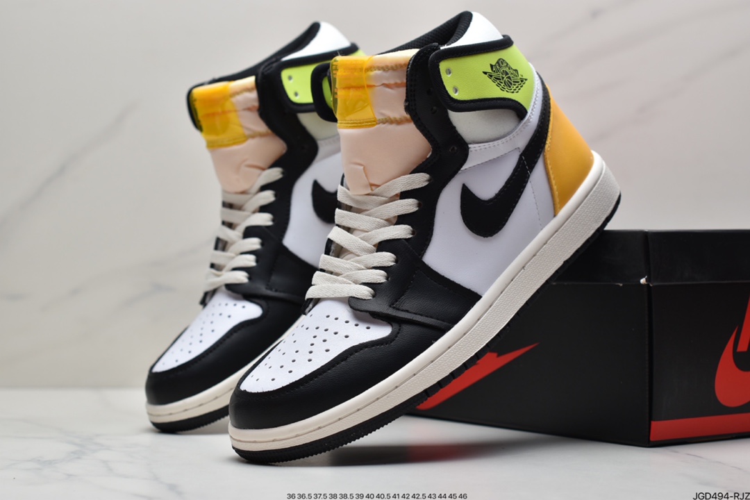 180  乔丹 AJ1 高帮 黑红漆皮 High OG “Bred Patent”555088-063